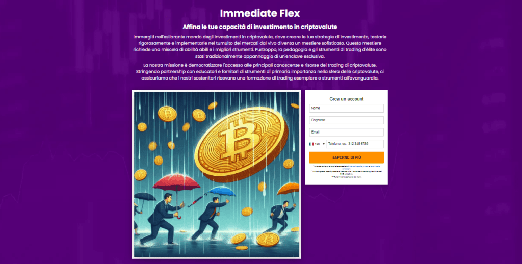 immediate flex iscrizione