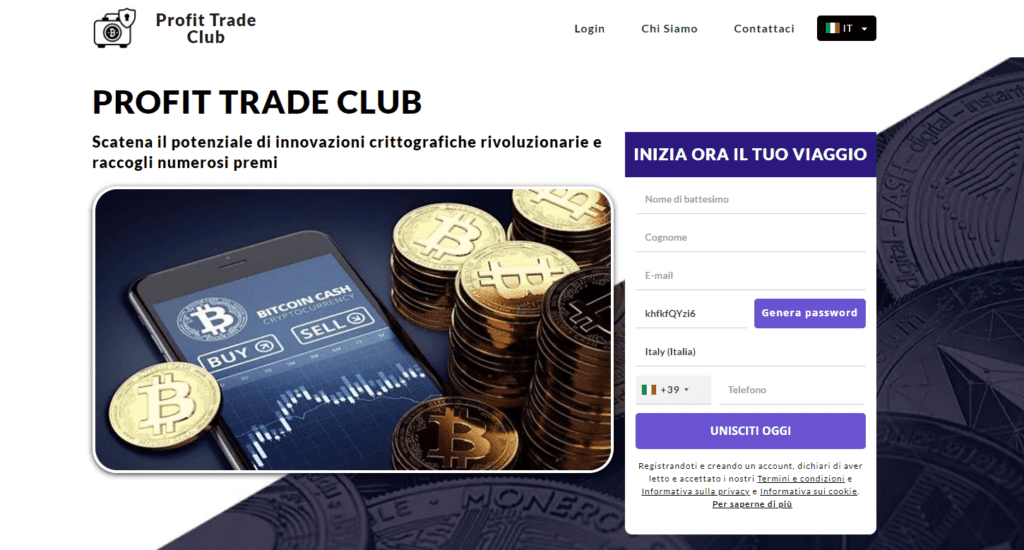 profit trade club iscrizione