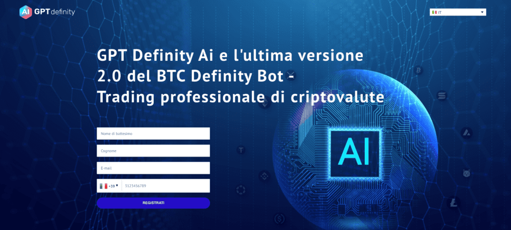 gpt definity ai iscrizione