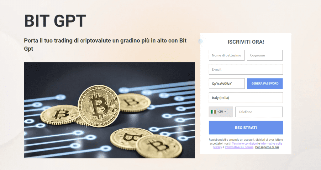 bitgpt ai iscrizione