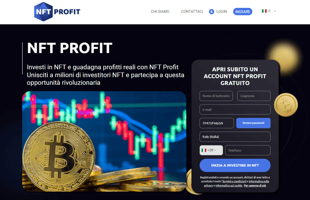 nft profit iscrizione