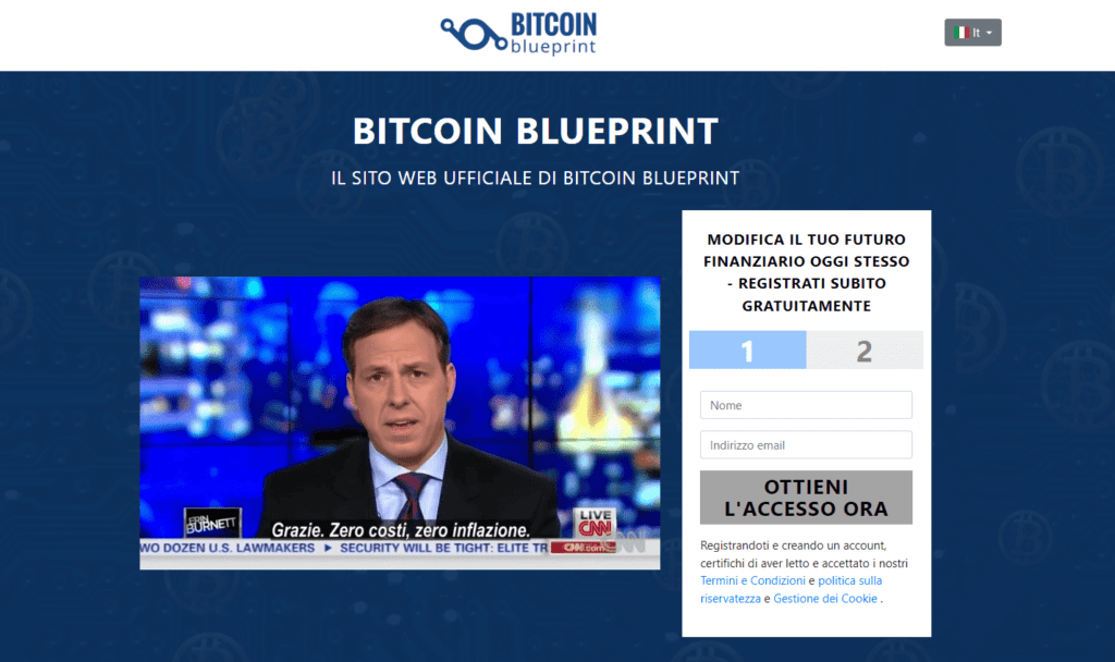 bitcoin blueprint iscrizione