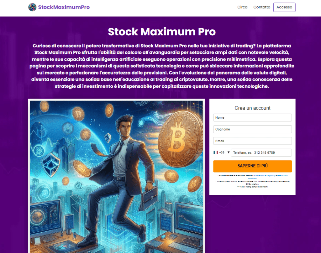 stock maximum pro iscrizione