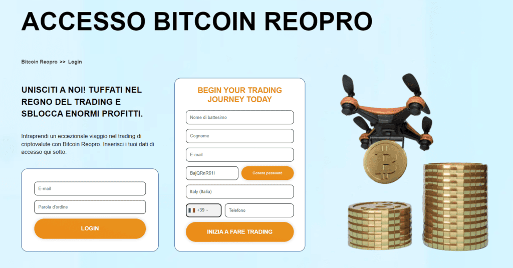 bitcoin reopro iscrizione