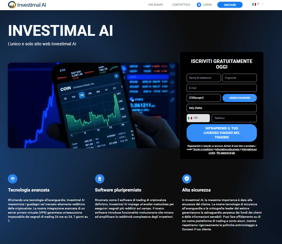 investimal ai iscrizione