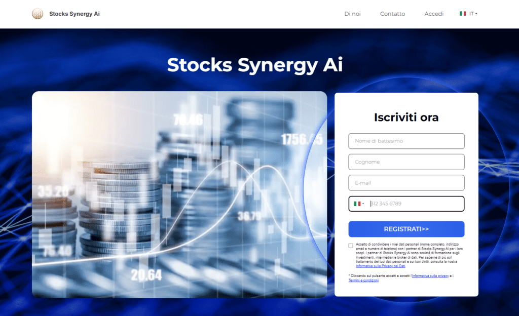 stocks synergy iscrizione