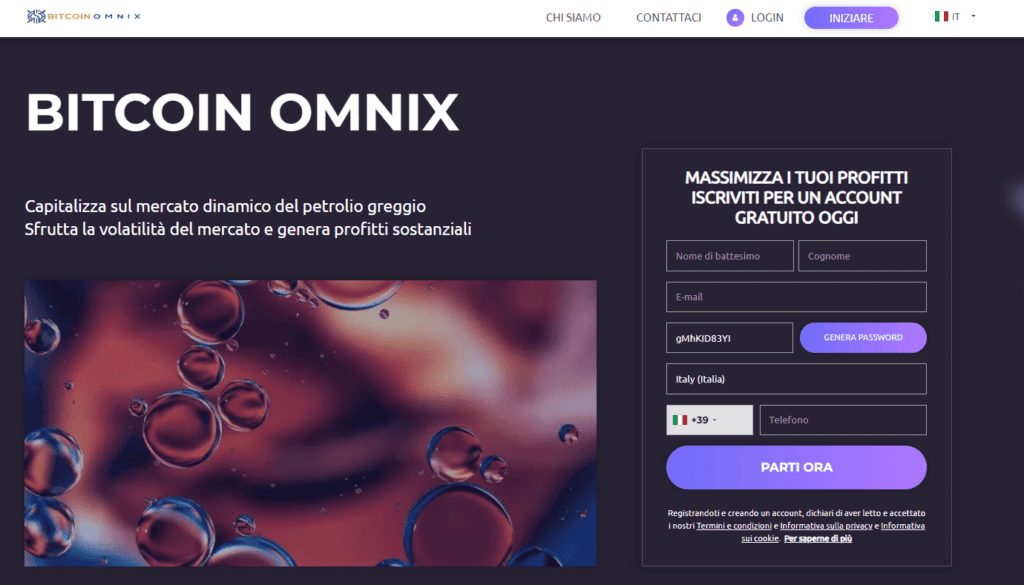 bitcoin omnix iscrizione