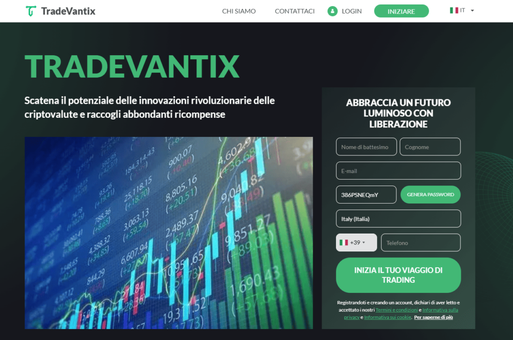 tradevantix iscrizione