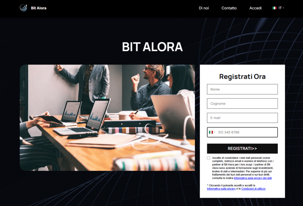bit alora iscrizione