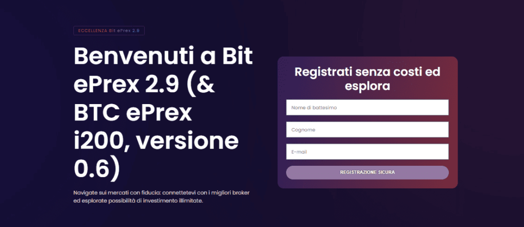 bit eprex iscrizione