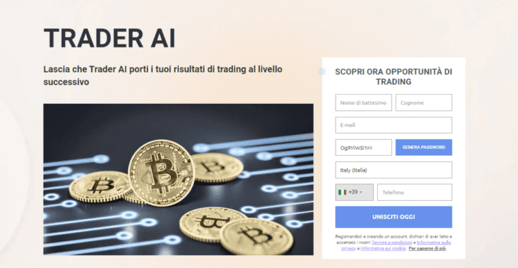 trader ai iscrizione