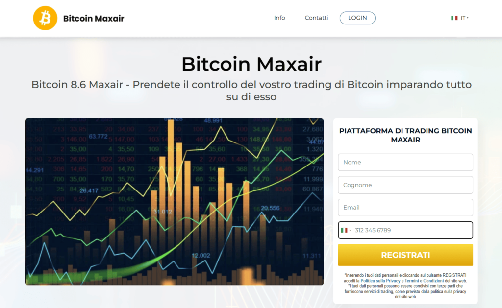 bitcoin maxair iscrizione