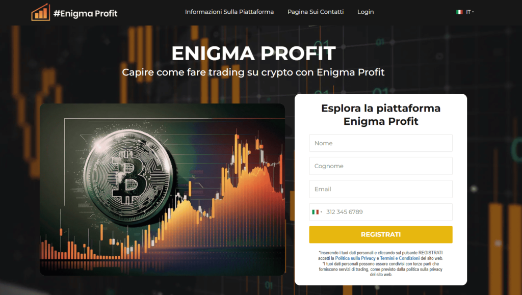 enigma profit iscrizione