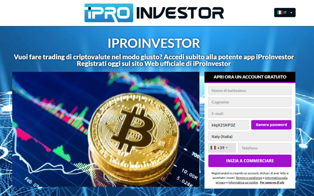 iproInvestor iscrizione