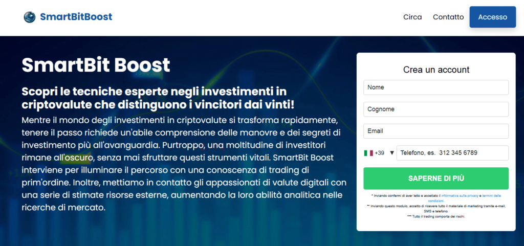 smartbit boost iscrizione