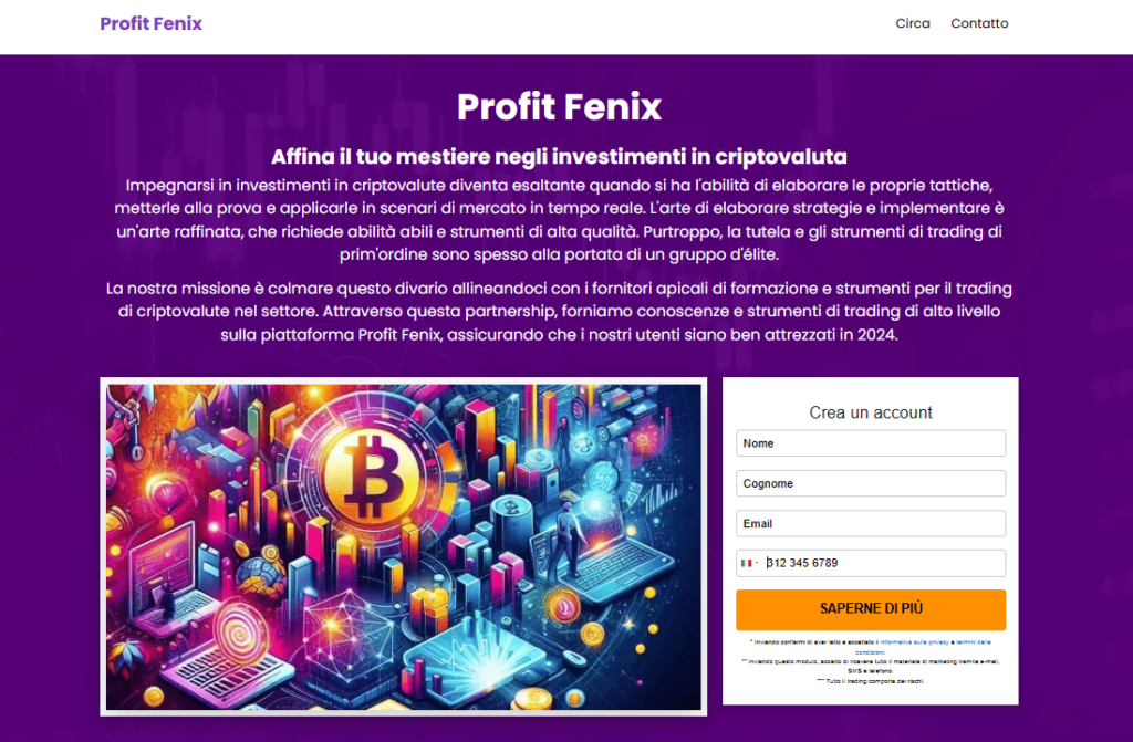 profit fenix iscrizione