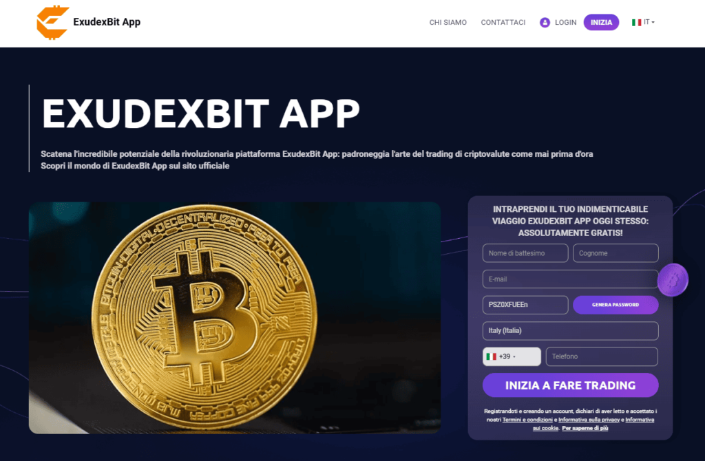 exudexbit app iscrizione