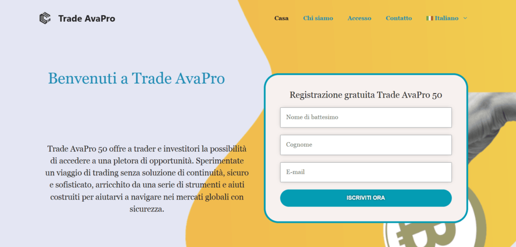 trade avapro iscrizione