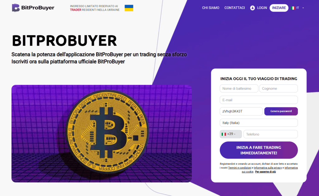 bitprobuyer iscrizione