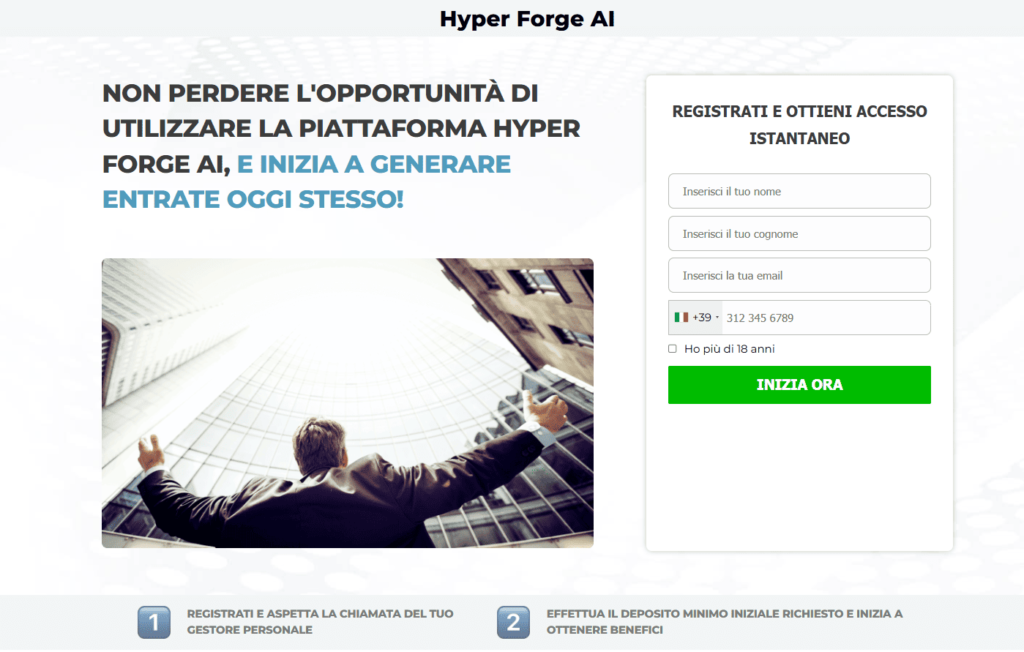 hyper forge ai iscrizione