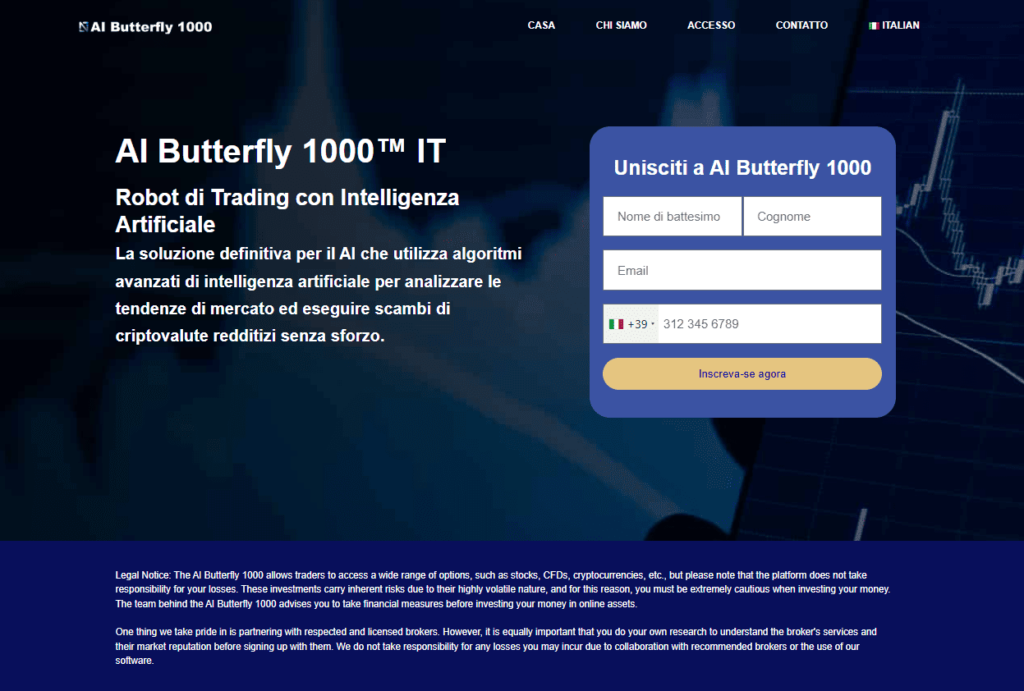 ai butterfly 1000 iscrizione