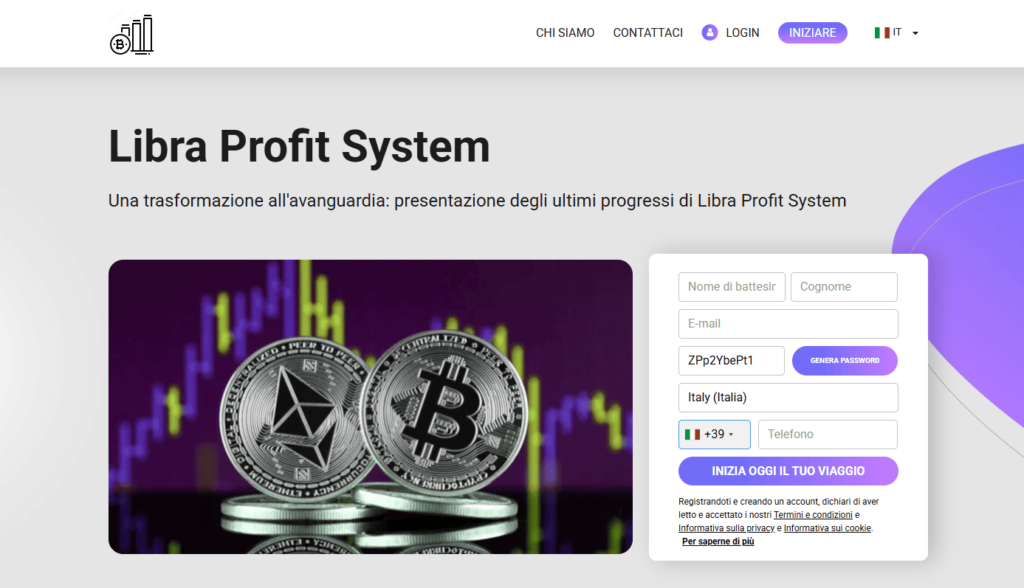 libra profit iscrizione