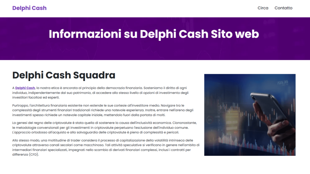 delphi cash iscrizione