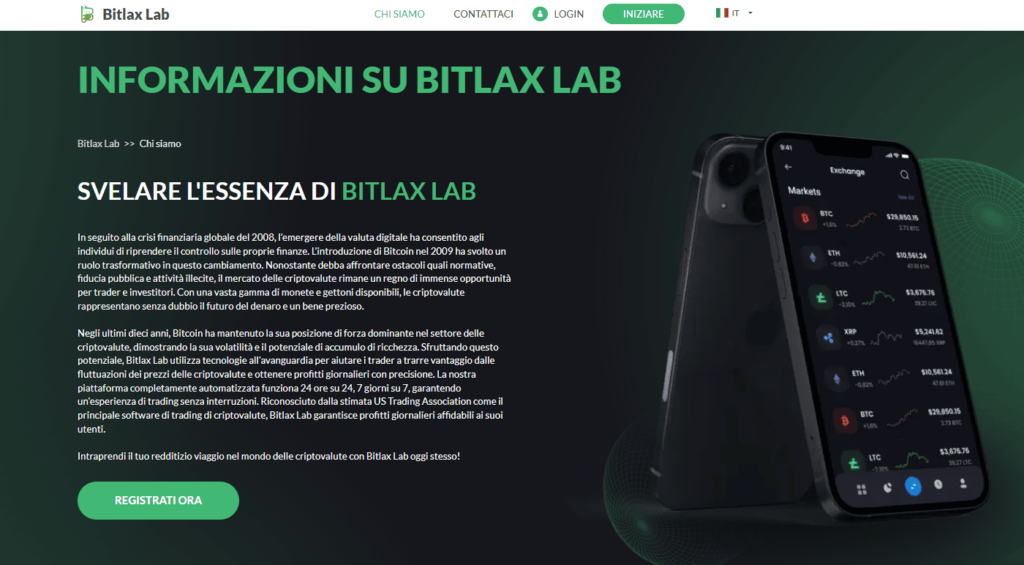 bitlax lab iscrizione