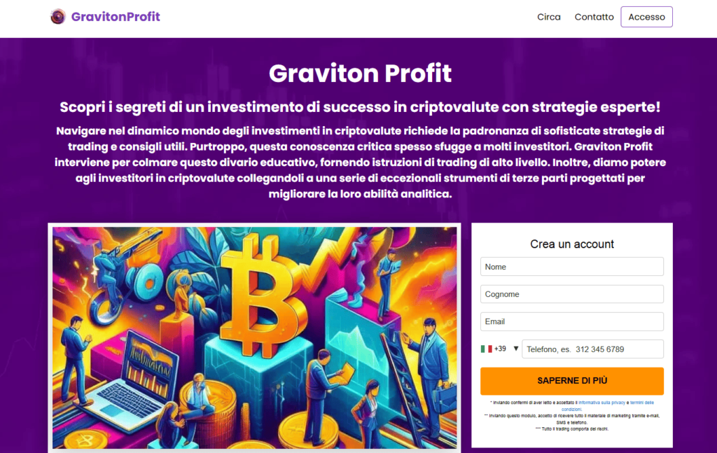 graviton profit iscrizione