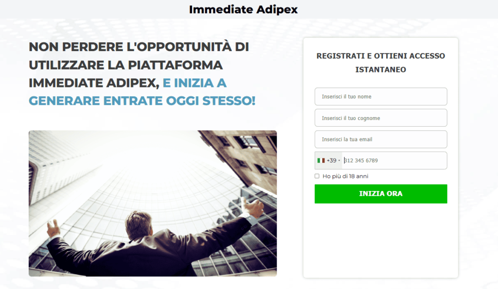 immediate adipex iscrizione