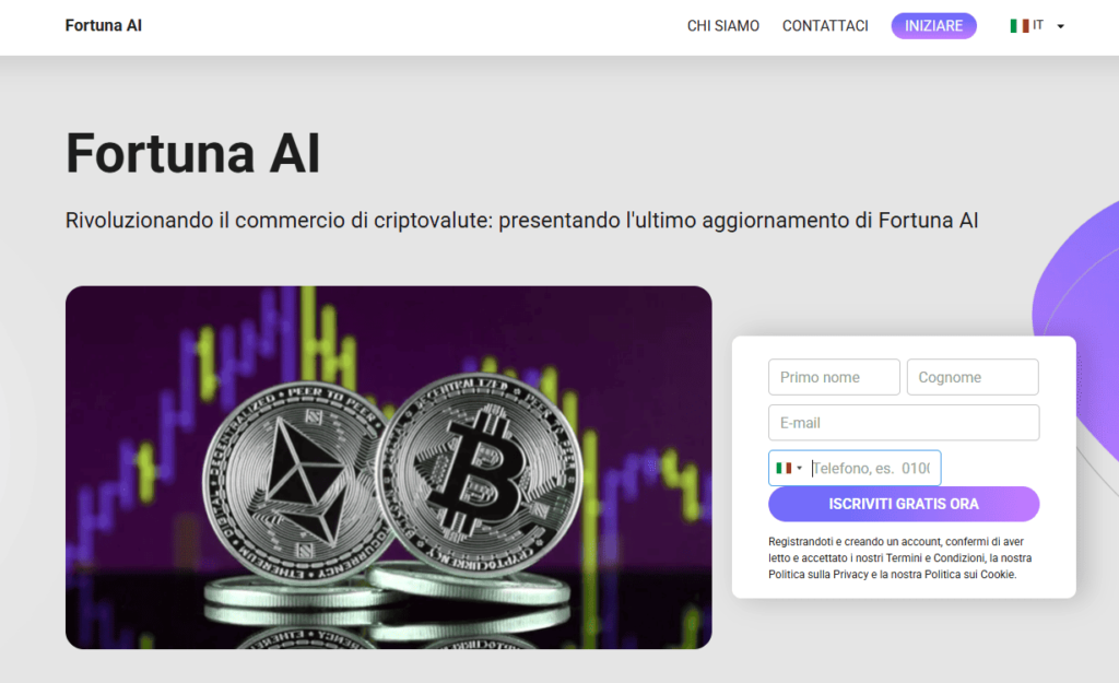 fortuna ai iscrizione