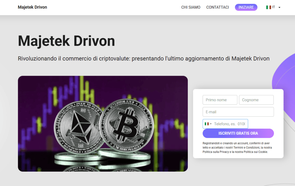 majetek drivon iscrizione