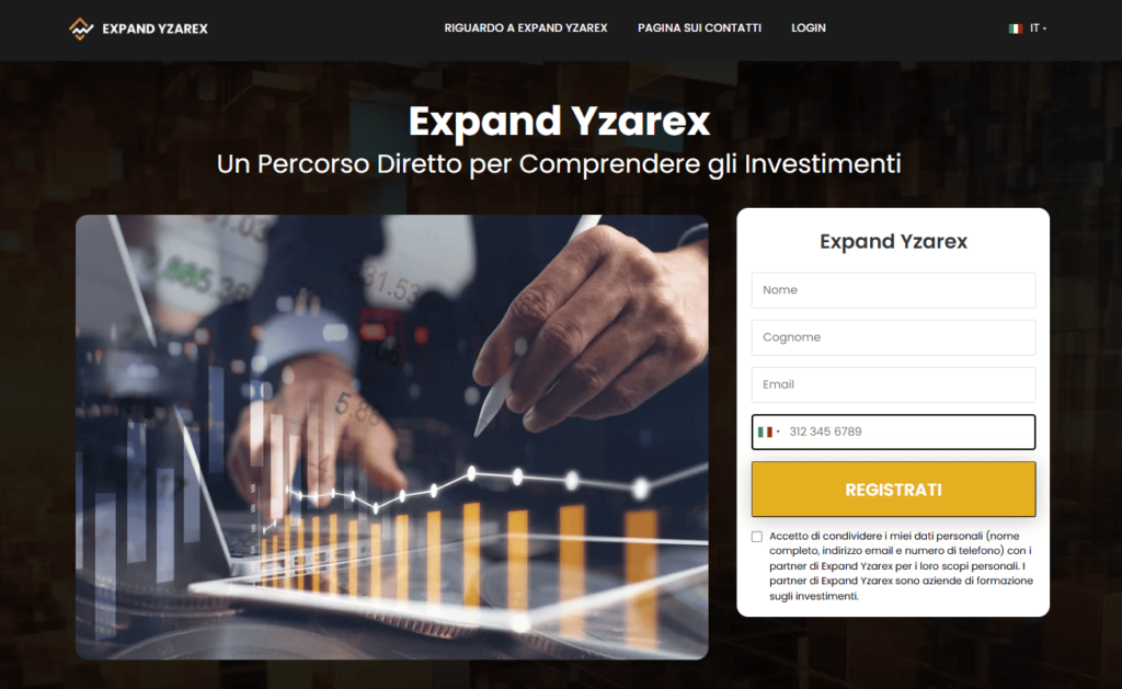 expand yzarex iscrizione