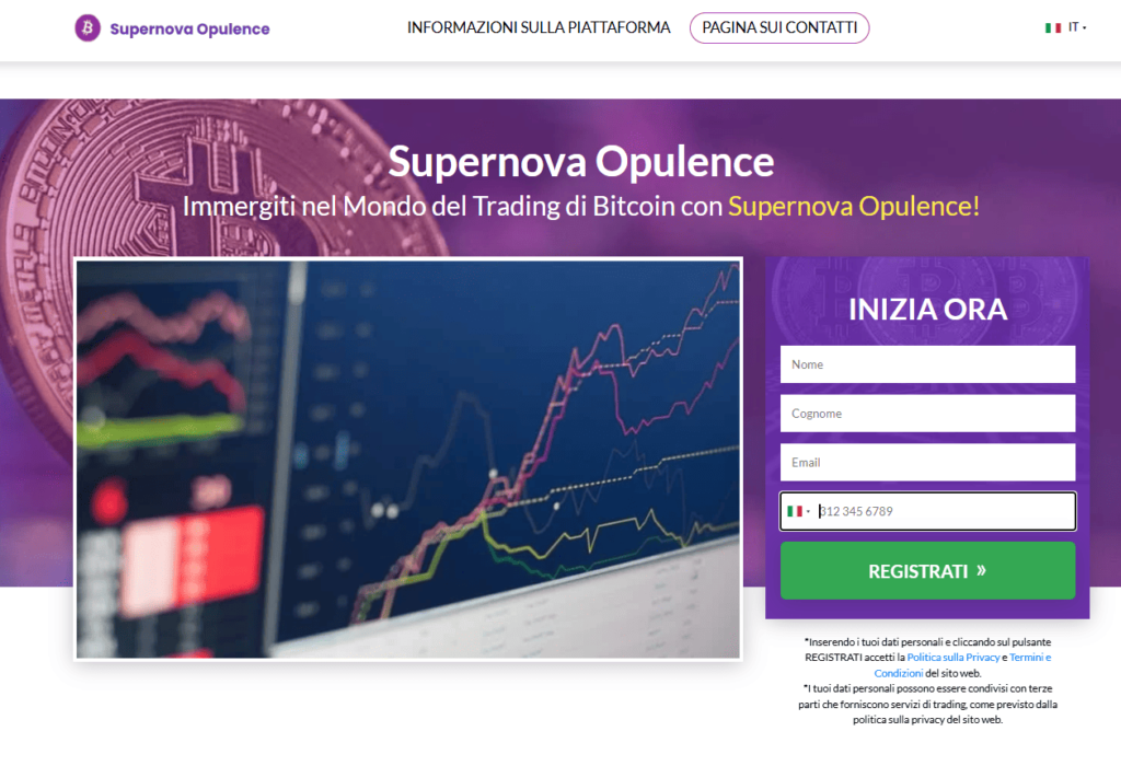 supernova opulence iscrizione