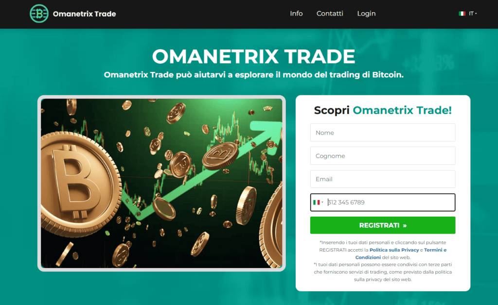 omanetrix trade iscrizione