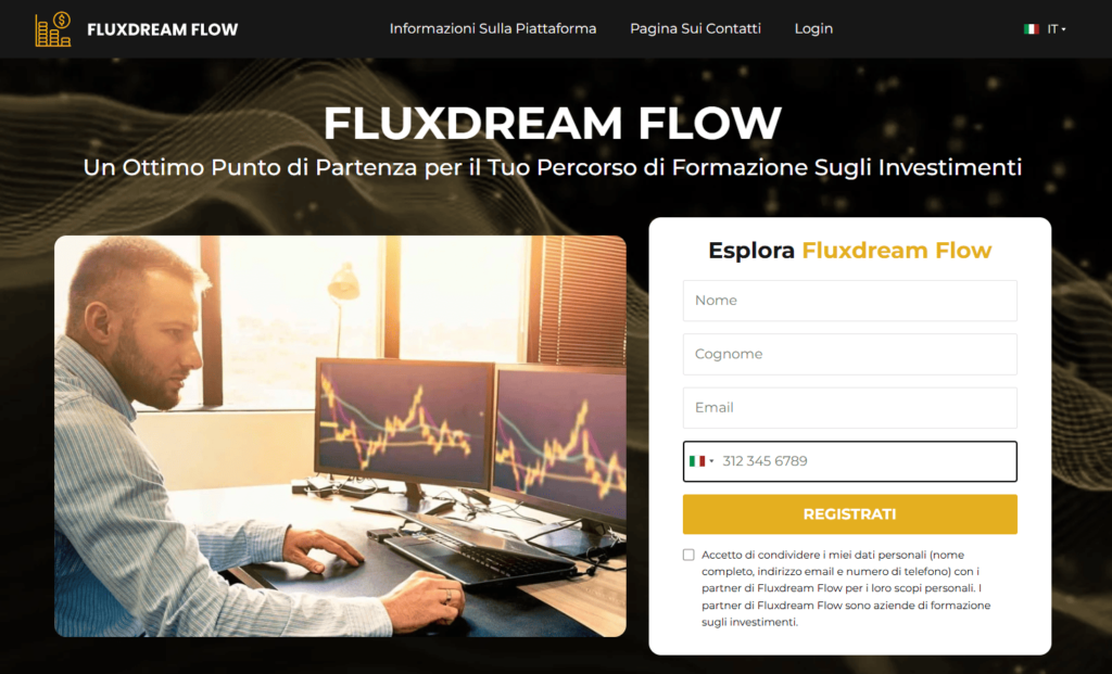 fluxdream flow iscrizione