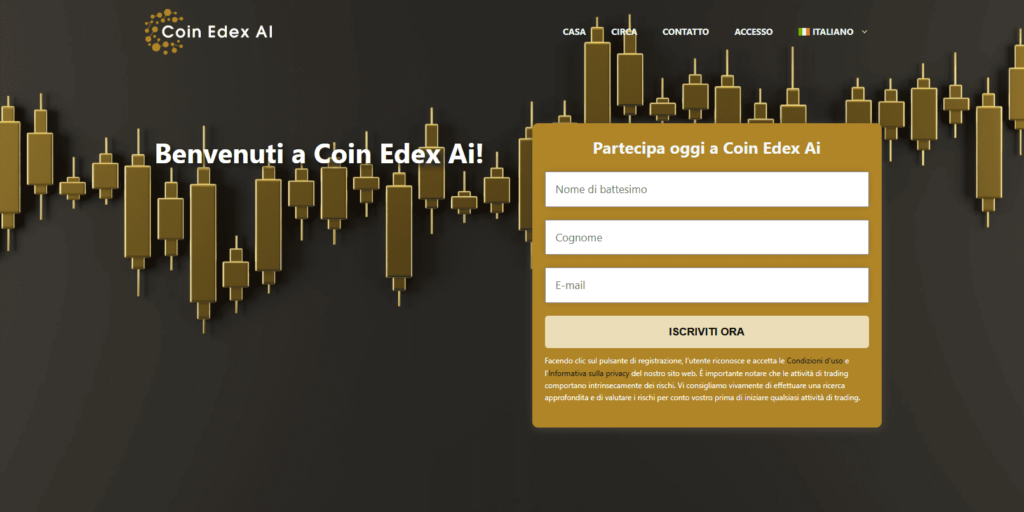 coin edex ai iscrizione