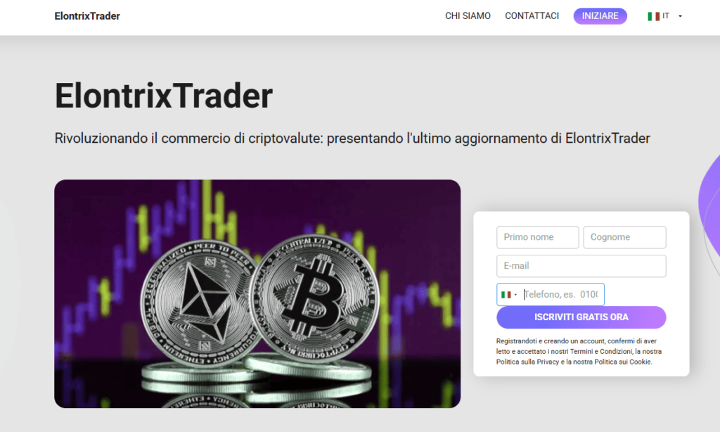 elontrixtrader ai iscrizione