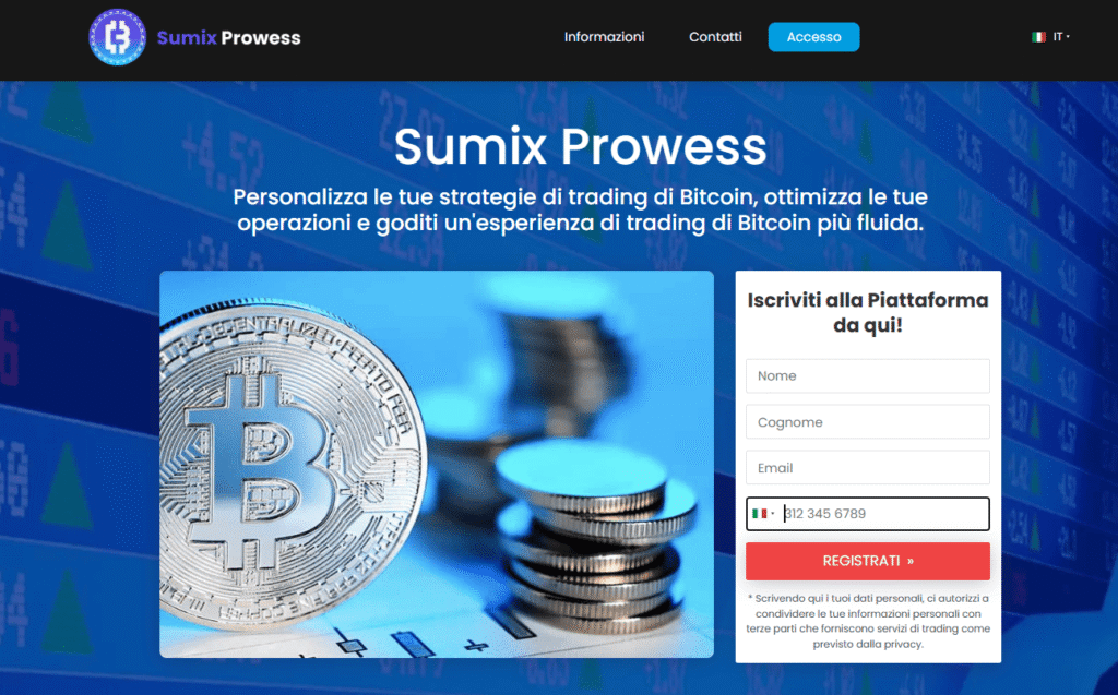 sumix prowess iscrizione