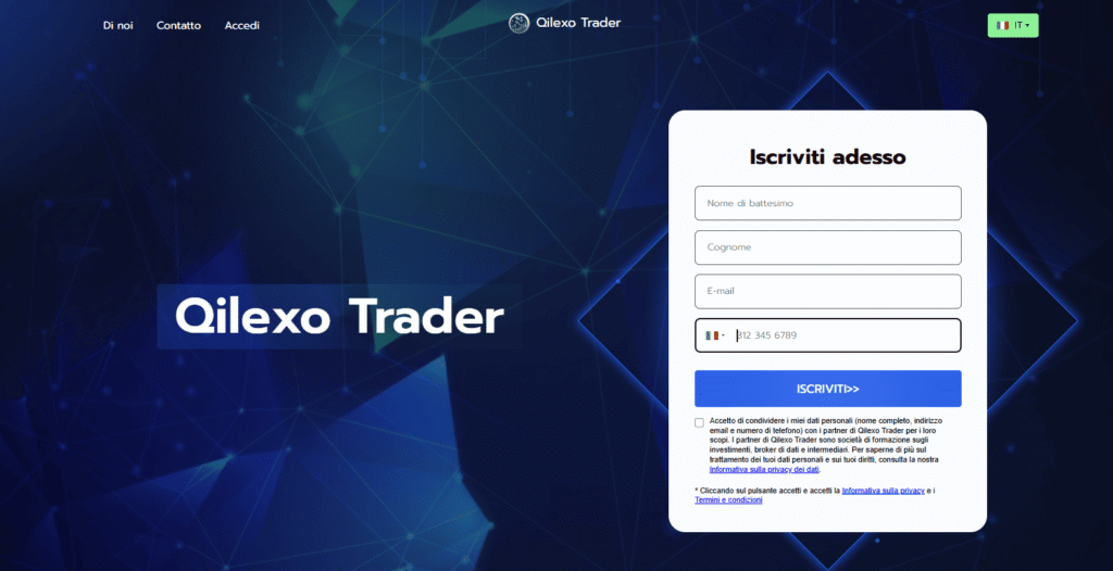 qilexo trader iscrizione