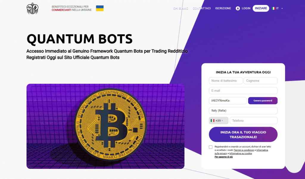 quantum bots iscrizione