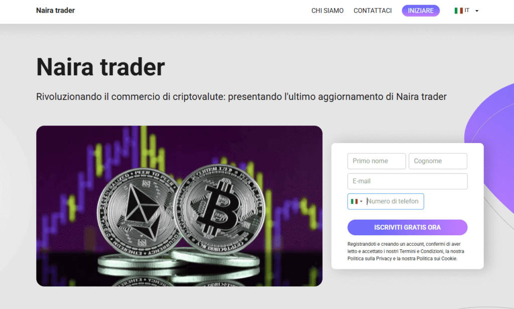 naira trader iscrizione