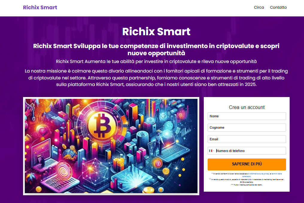 richix smart iscrizione