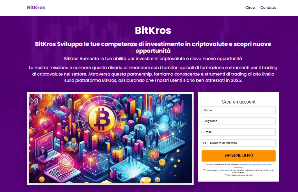 bitkros iscrizione