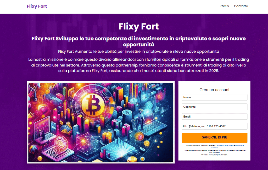 flixy fort iscrizione