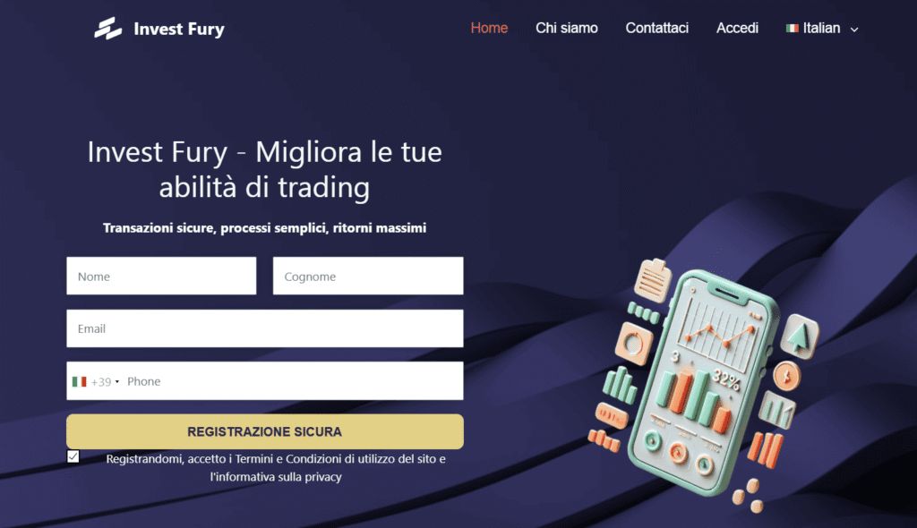 invest fury iscrizione