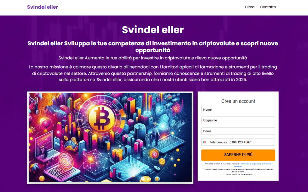 svindel eller iscrizione