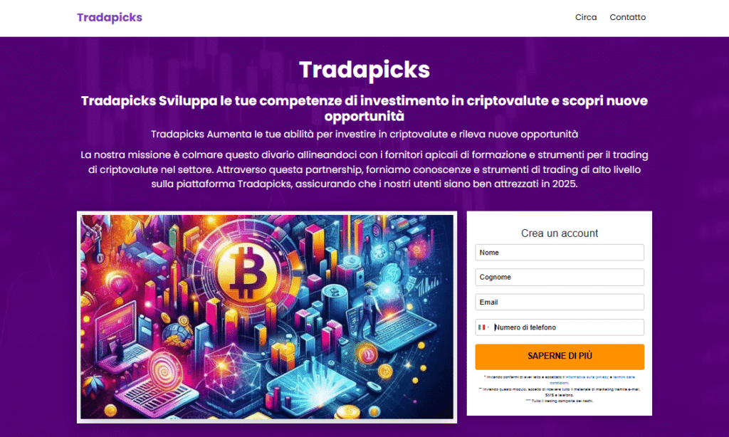 tradapicks iscrizione