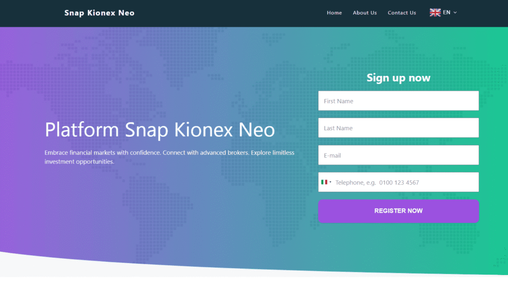 snap kionex neo iscrizione