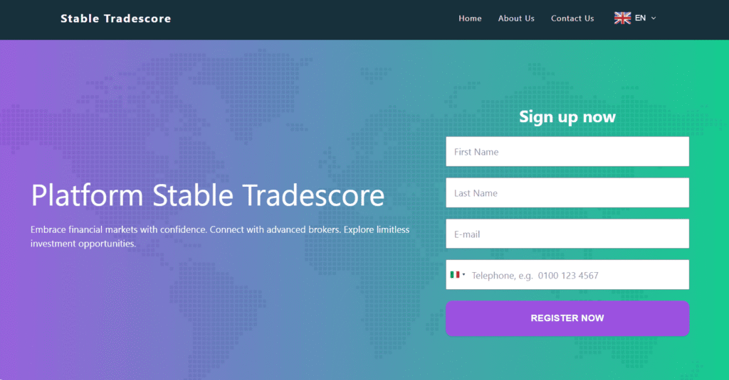 stable tradescore iscrizione